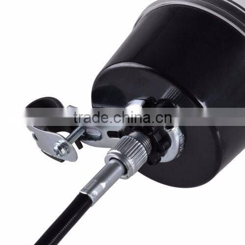 Analog Bicycle Speedometer Resettable Odometer Classic Style For Exercycle Bike