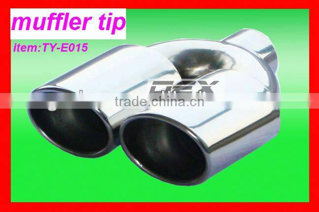 car stainless steel 201 exhaust muffler tip