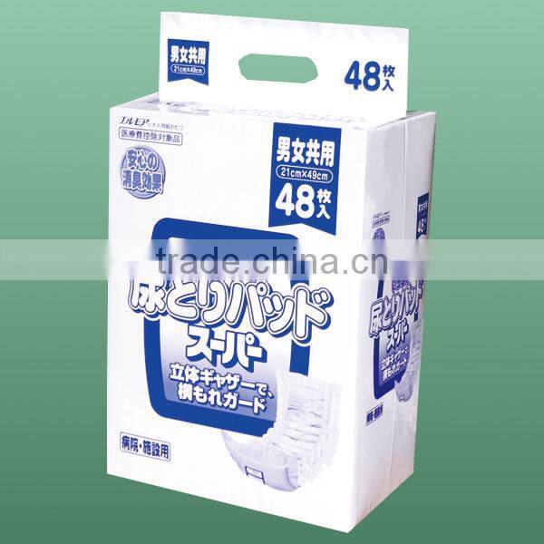 Durable and Reliable incontinence pads disposal adult diaper with Functional made in Japan