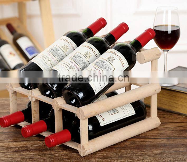 Personalized new designed fancy wooden wine crate supplier