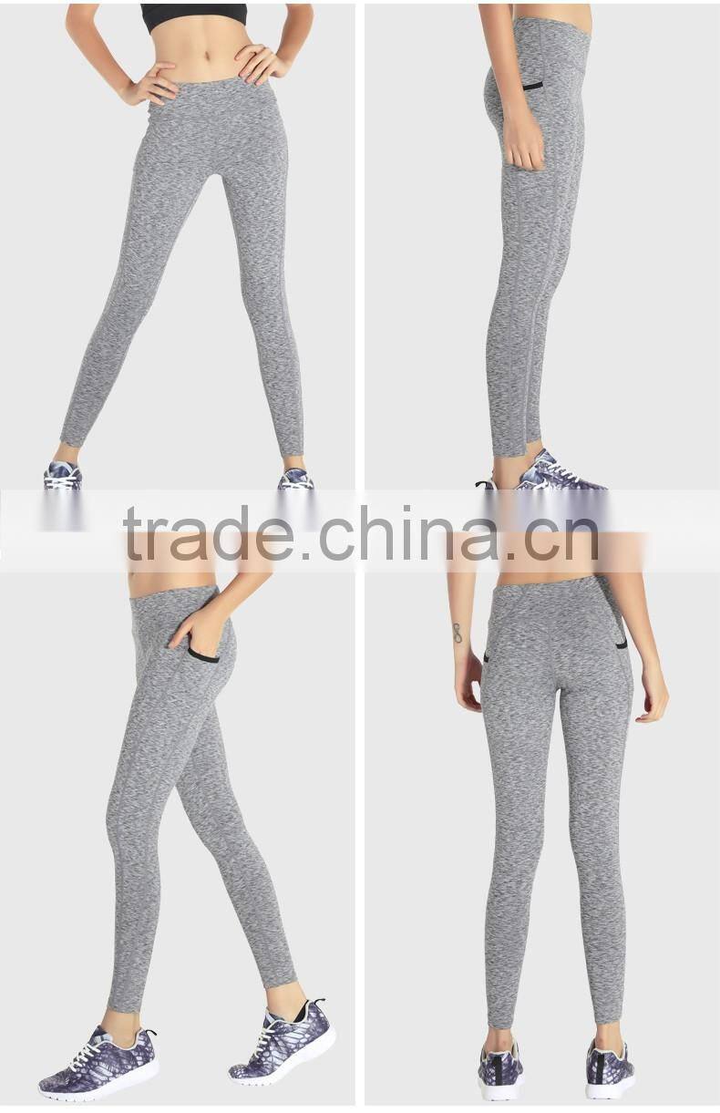 Wholesale Women Fitness Wear Simple Sports Pants In Running Leggings