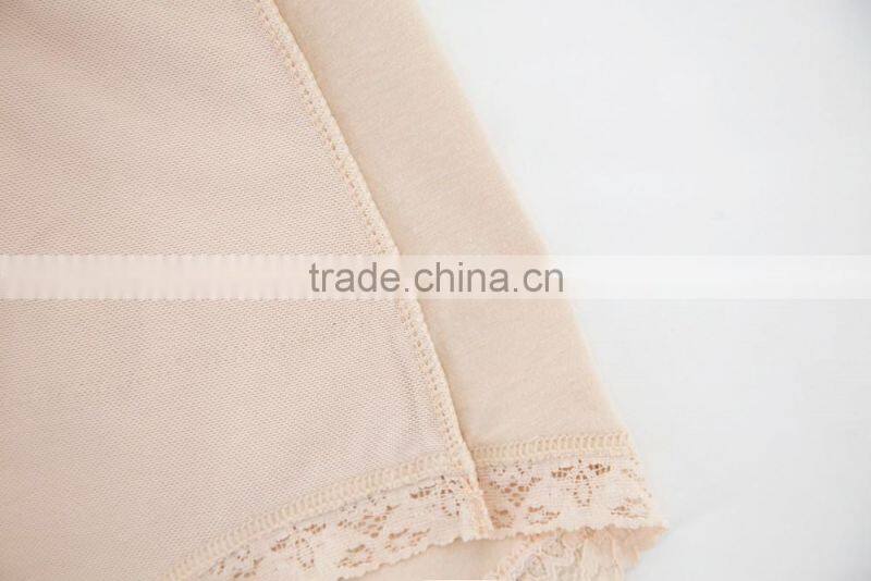 Cheapest Factory 95% Cotton 5% Spandex with Lace Custom Sexy Fancy Woman Underwear