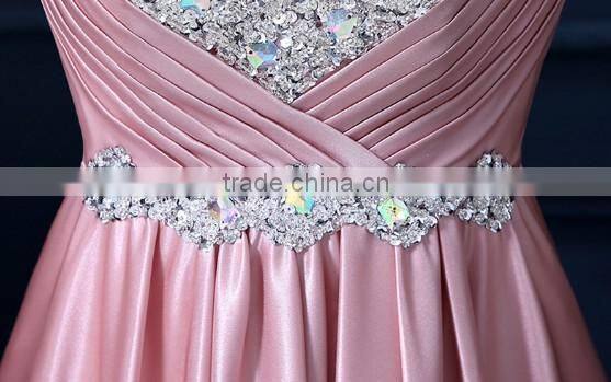 halter neck designer beaded evening brand pretty women dress