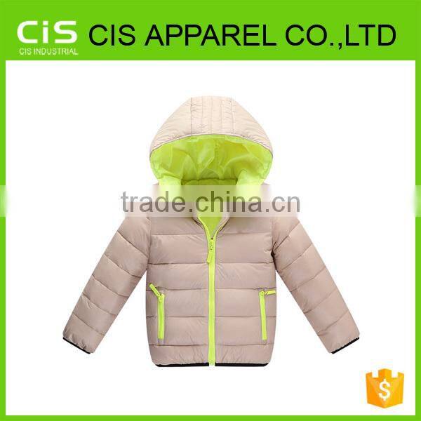 kids nylon clothes Kid puffer jackets nylon down customized clothes