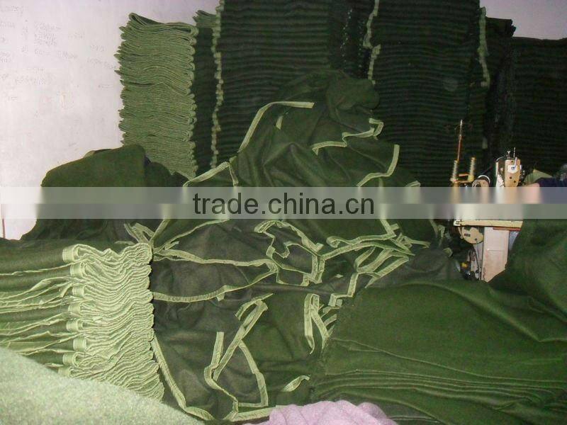 recycled material army blanket