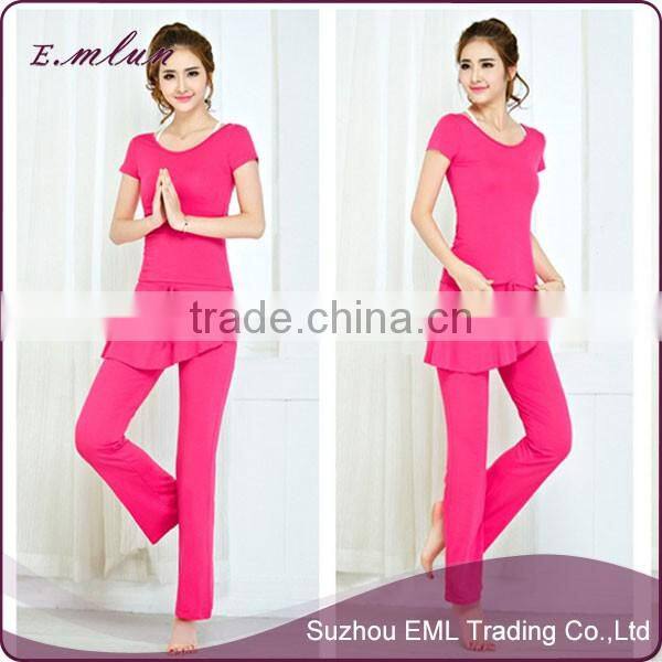 Latest summer ladies yoga suit unique design wholesale tight belly dance costume