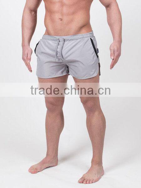 custom mens short length swim/beach shorts