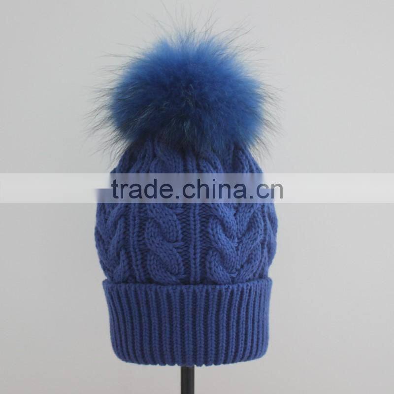 Myfur Walmart Certification Top Ball Adult Fur Russian Hat