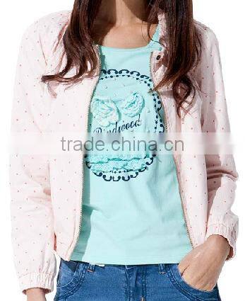 sweet acadamy style short type jacket for woman