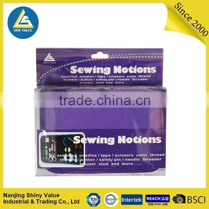 shinyvalue supplies sewing kit essentials bag in PVC bag