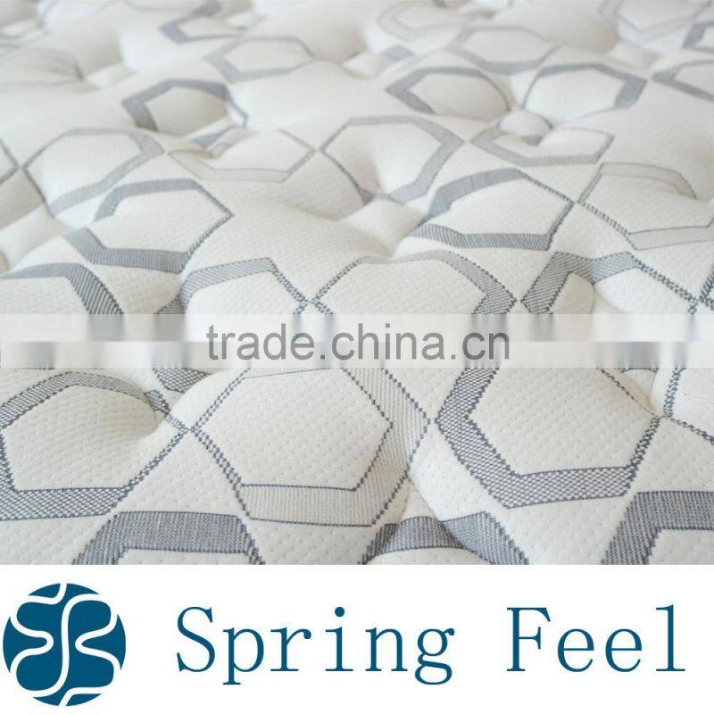 New Design Tight Top Roll Up Spring Mattress Bed Mattress