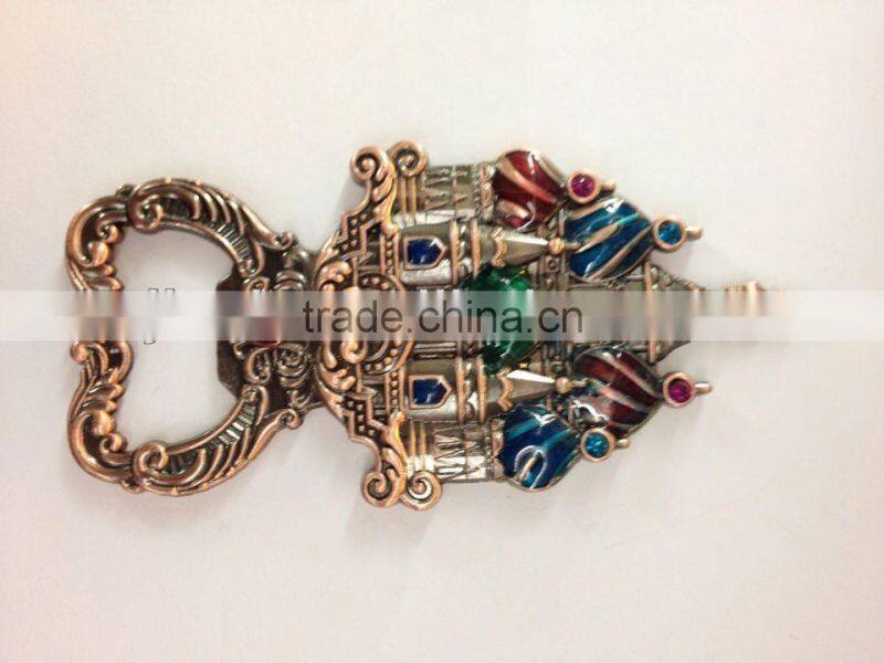 Tower Shape Metal Bottle Opener for Souvenir