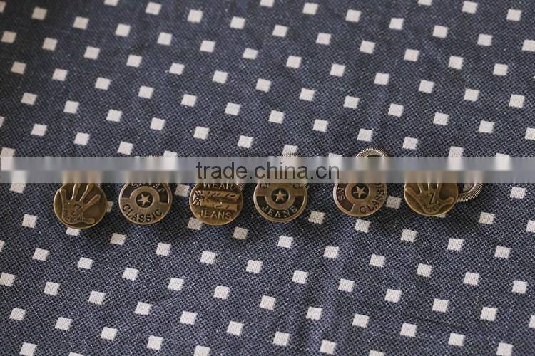 6 Pack Spring Button Extender on Jeans Pants/Waistband/Collar/Trousers/Shirt Elastic Sretch Button Expander 2017