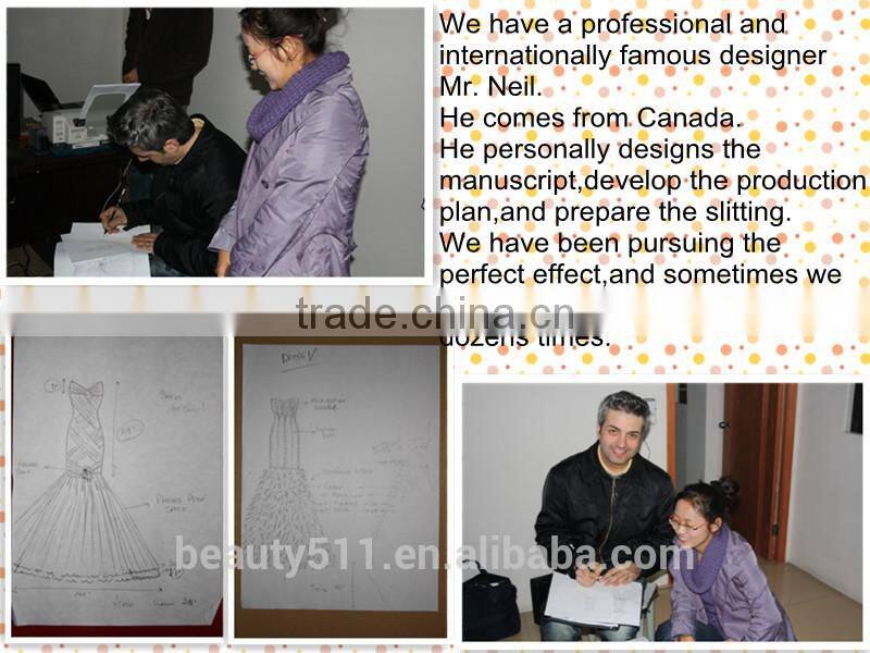 2017 Sexy Shoulder belt lace mermaid color wedding dress bridal for bride Scoop neckline bridal dress F10601