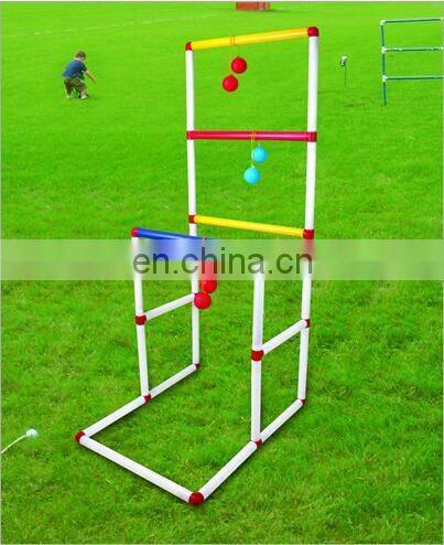 Adult and Kids Toy for fun Premium Ladder Toss Game with 6 Bolos and Carrying Case