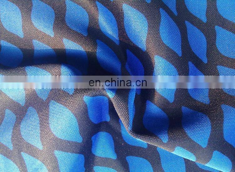 High quality Shaoxing supplier Soft Plain textile printed knit recycled 100 polyester fabric