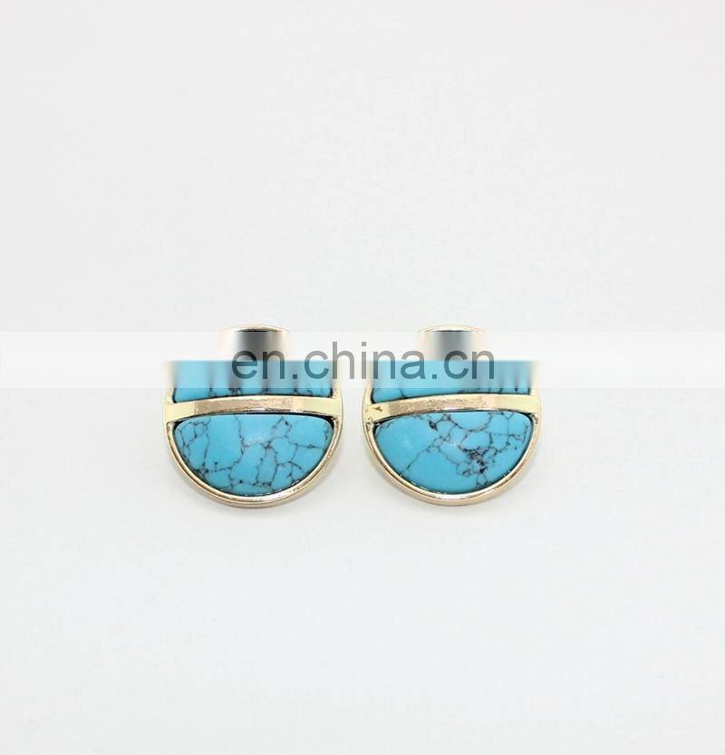 turquoise stud earrings