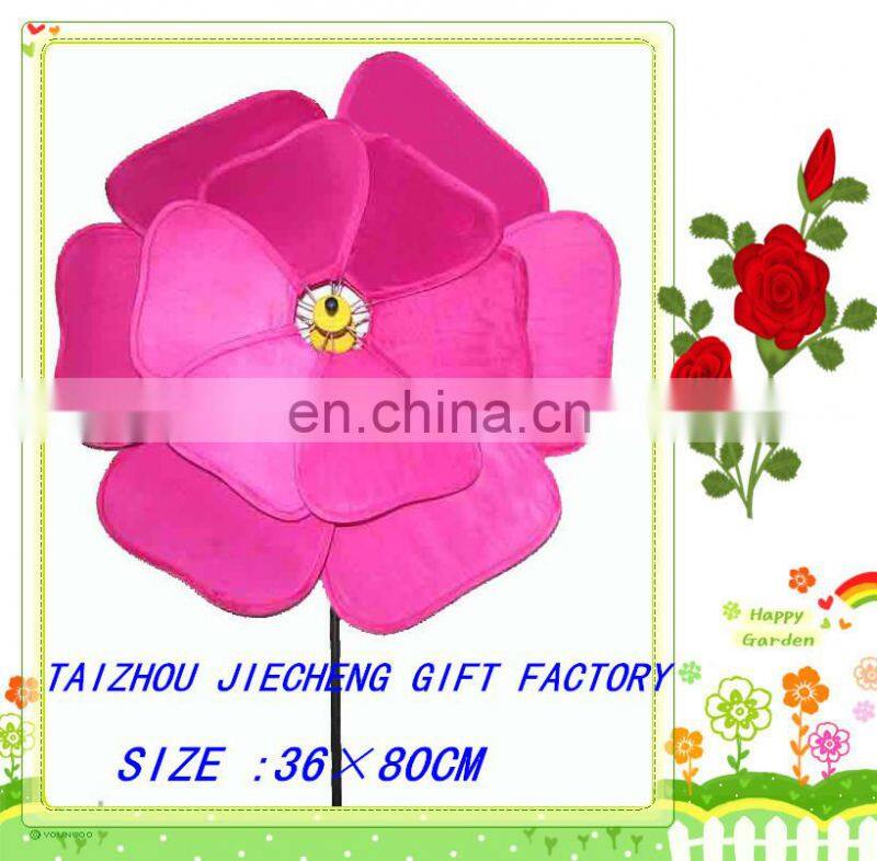 Outdoor polyester windmill for garden decoration windmill polyester windmill