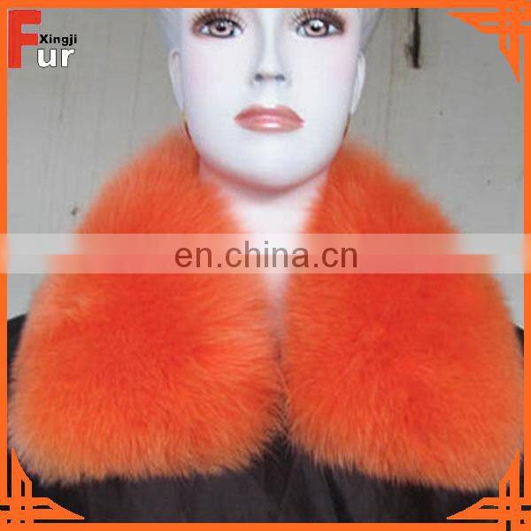 For jacket / Fox fur / Dyed / Fur Collar