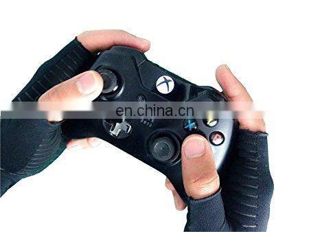 Amazon Ebay Spandex Recovery Compression Half Finger Gloves