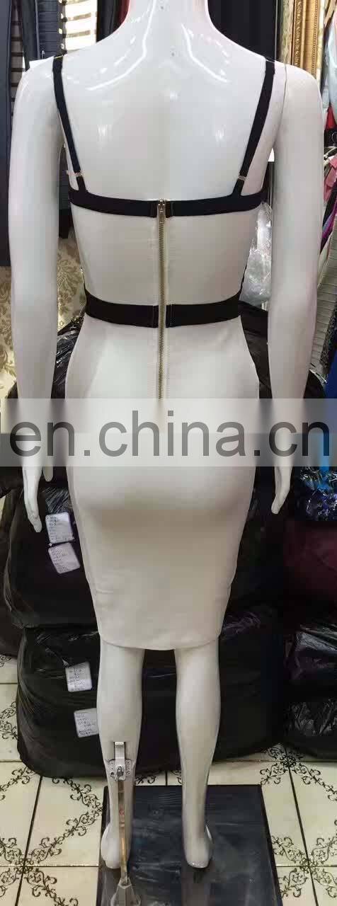 white affordable price summer bandage dress high class perfect wonderful dress for party