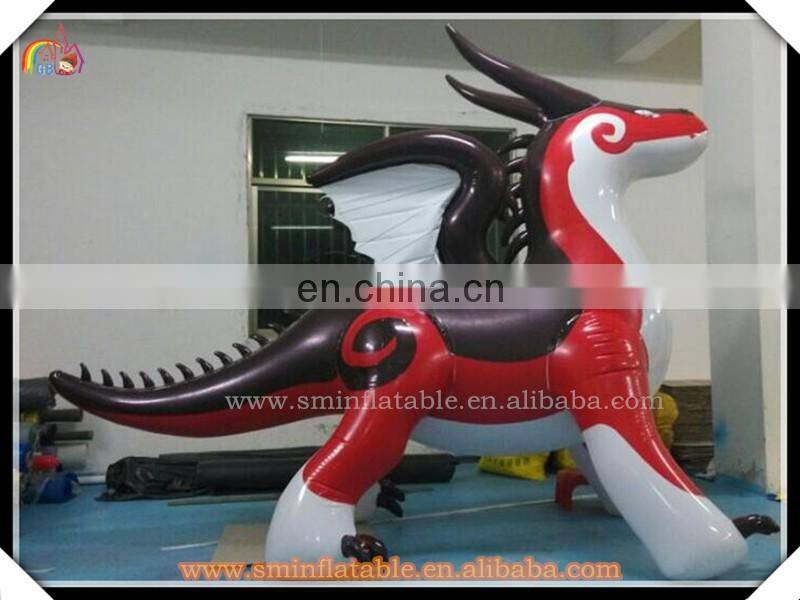 New Design inflatable pvc dog decoration,giant air balloon dog inflatable model,tall cartoon characters advertising