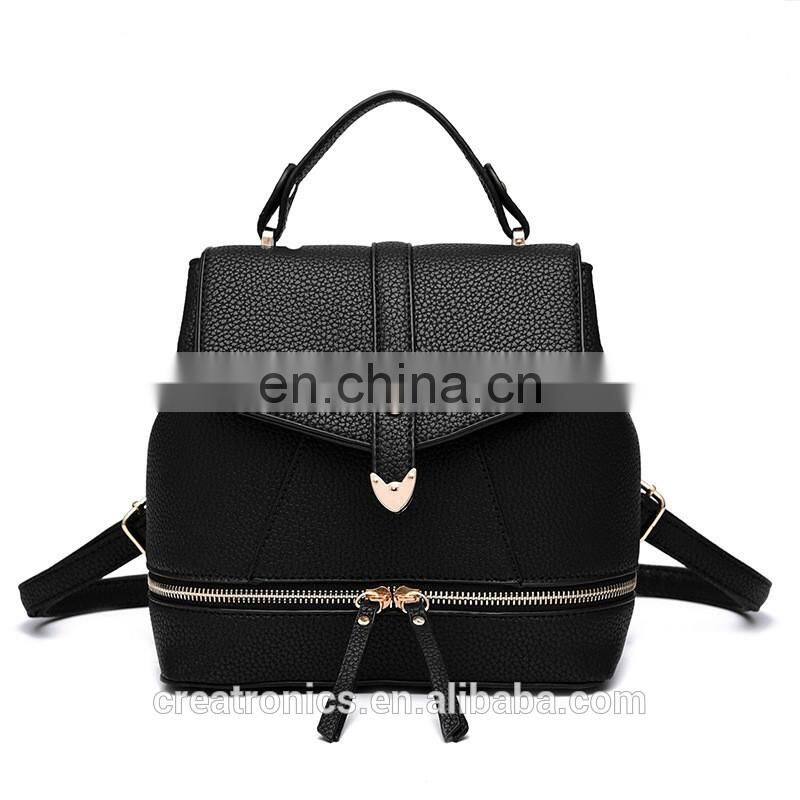 CR high reputation manufacture buy direct from china manufacture rucksack leisure style backpack women's retro bags