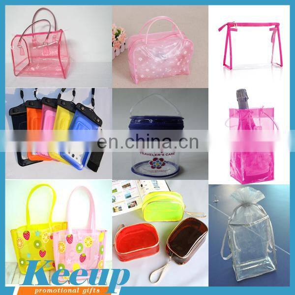 custom cheap eco-friendly pencial PVC bag for students