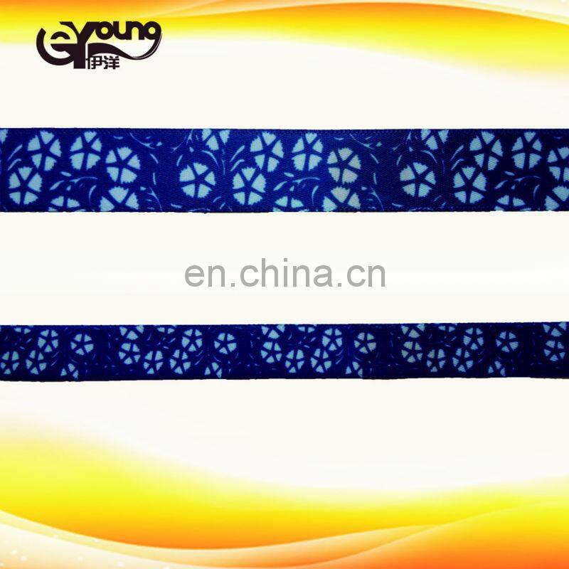 Promotion Polyester Wedding Decoration Woven Satin Ribbon