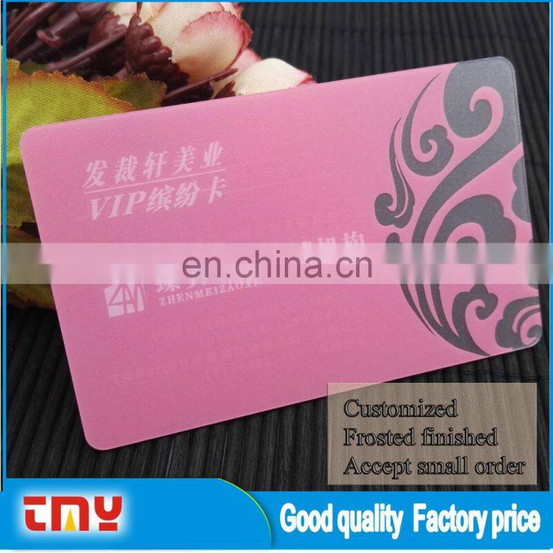 Frost Inkjet Printing Pvc Transparent Business Card Sheet