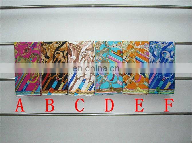gift order fashion new design printed chinese traditional pure silk scarf