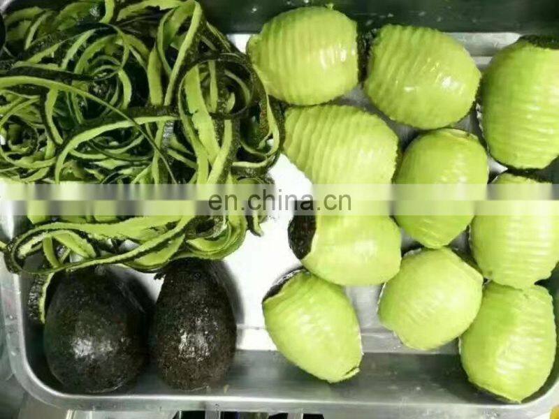 Fruit Peeling Machine for Lemon/ Orange/Melon, Auto Fruit Peeler and Cutter on Sale