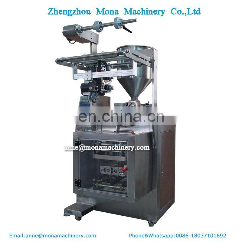 Automatic Liquid Fruit Juice/Tomato Paste/Sauce/Shampoo/Ketchup Sachet Salad dressing mixing Packing Machine