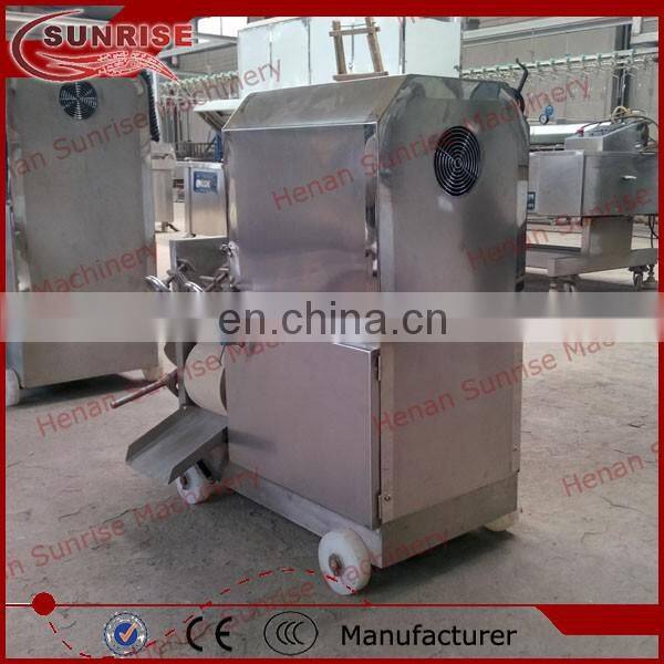 stainless steel fish meat and bone separator machine