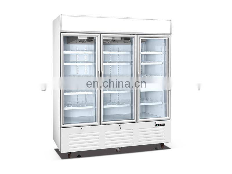Auto Defrosting System Commercial Display Refrigerator,Showcase Freezer For Food