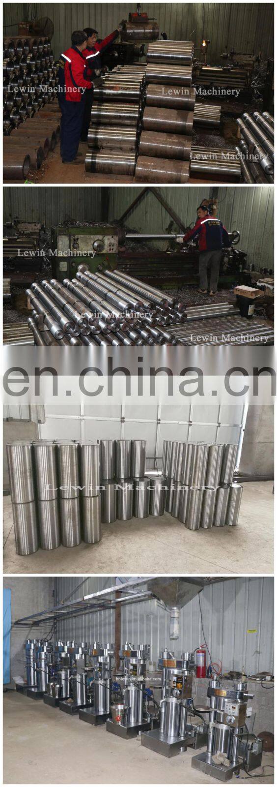 ISO certification high oil yield oil plant process machine for sesame olive mustard