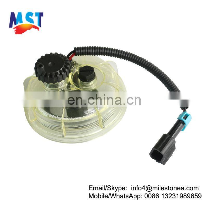 Fuel filter bowl heatable for R90