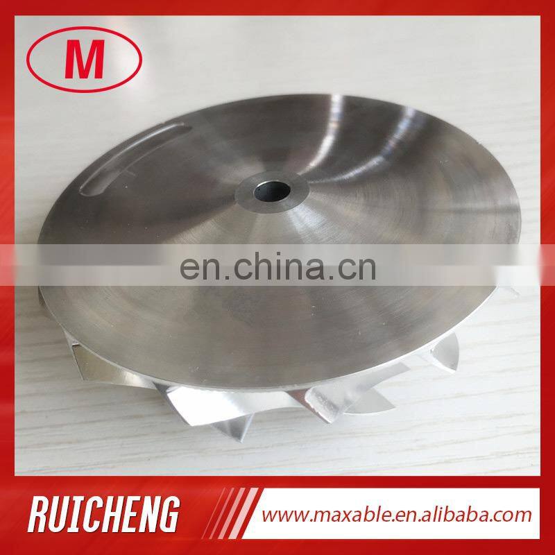 GTX3582 9833-2 62.45/82.36mm 7+7 blades high performance racing Turbocharger Billet/milling/aluminum 2618 compressor wheel