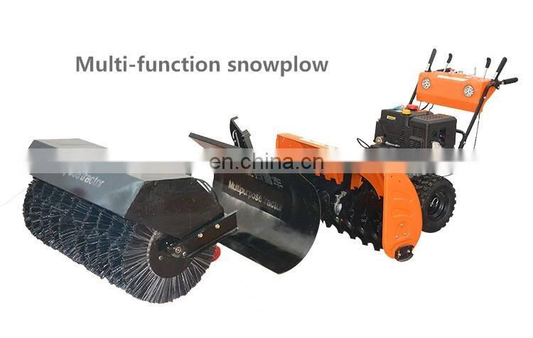 Loncin snow thrower parts type china snow sweeper multifunction