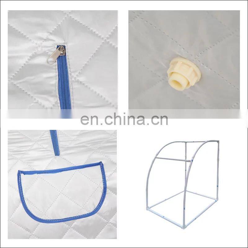 Portable Steam Bath Infrared Sauna With Ozone Generator For Therapy Spa Sauna