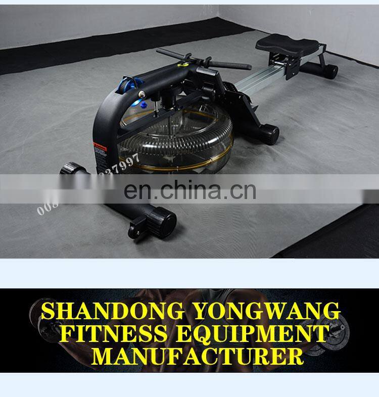 Commercial gym equipment water rower machine