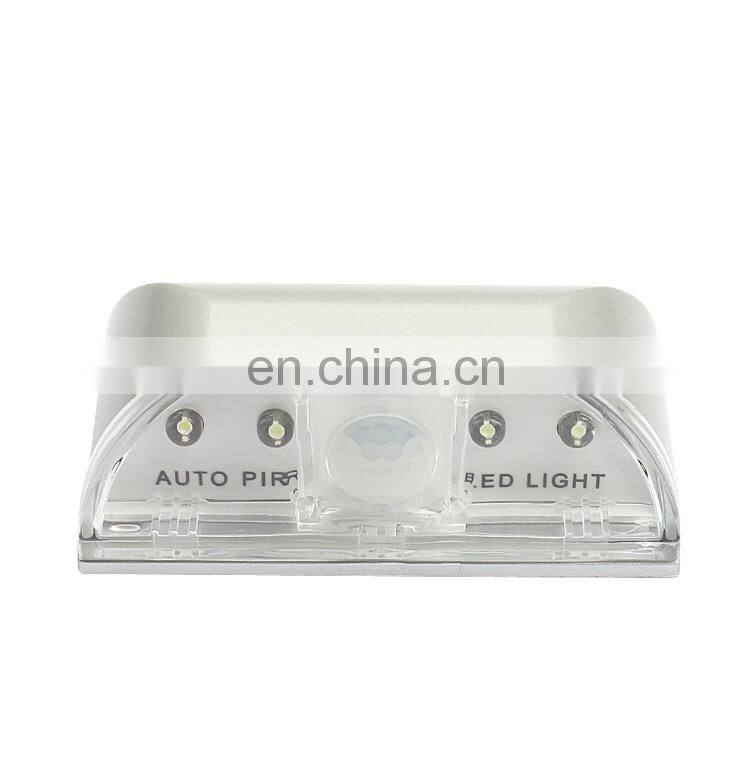 LED door handle cabinet wardrobe induction lamp human body infrared sensor night light