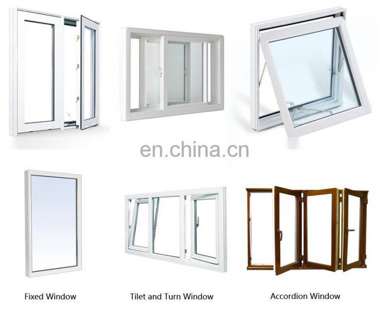 Residential apartment project exterior powder coated aluminium door window frame