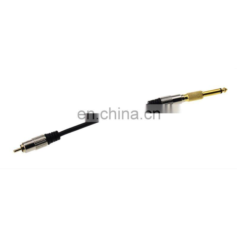 High Quality 1 RCA Male to 1 RCA male Adapter Audio RCA Cable