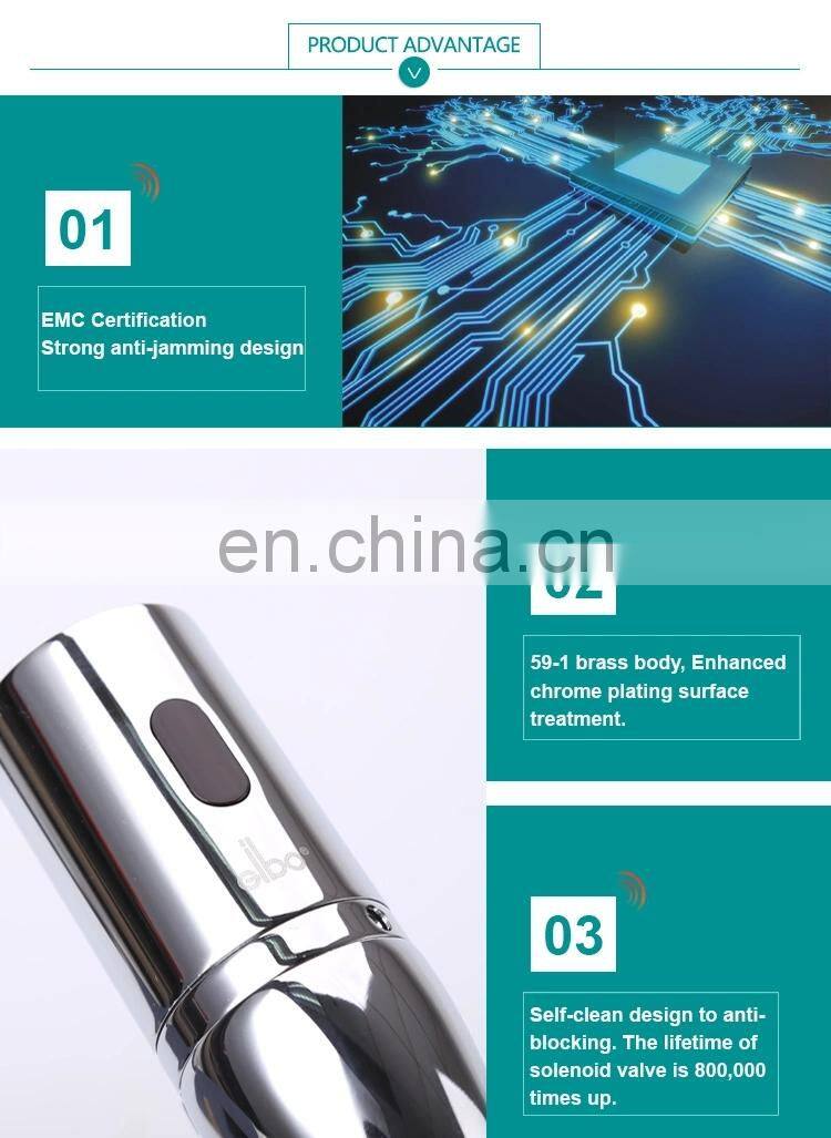 Brass Chromed Material Automatic Toilet Flusher Timer