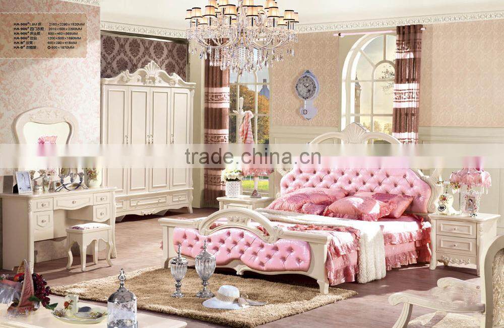 American furniture bed of completely real wood , classical bed , marriage bed