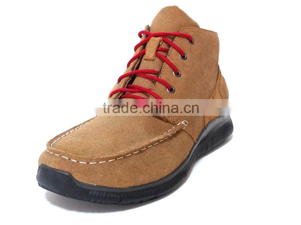 Classic Suede Leather modern gentleman Casual Boots