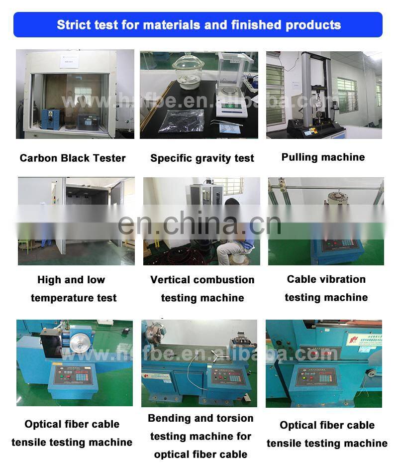 Cheap Price GYTS 24 core Single mode Outdoor Duct Armored Fiber Optic Cable