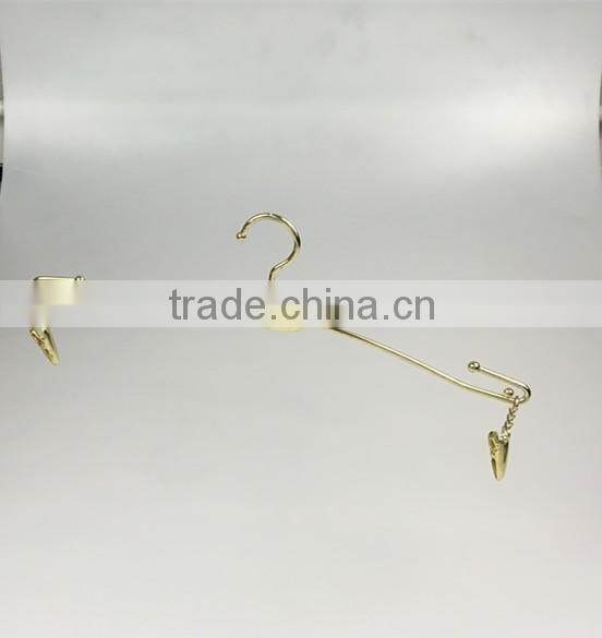 multifuntional metal hanger lingerie display hanger for underwear