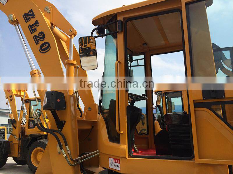 Shandong hydraulic joystick wheel loader mini wheel loader